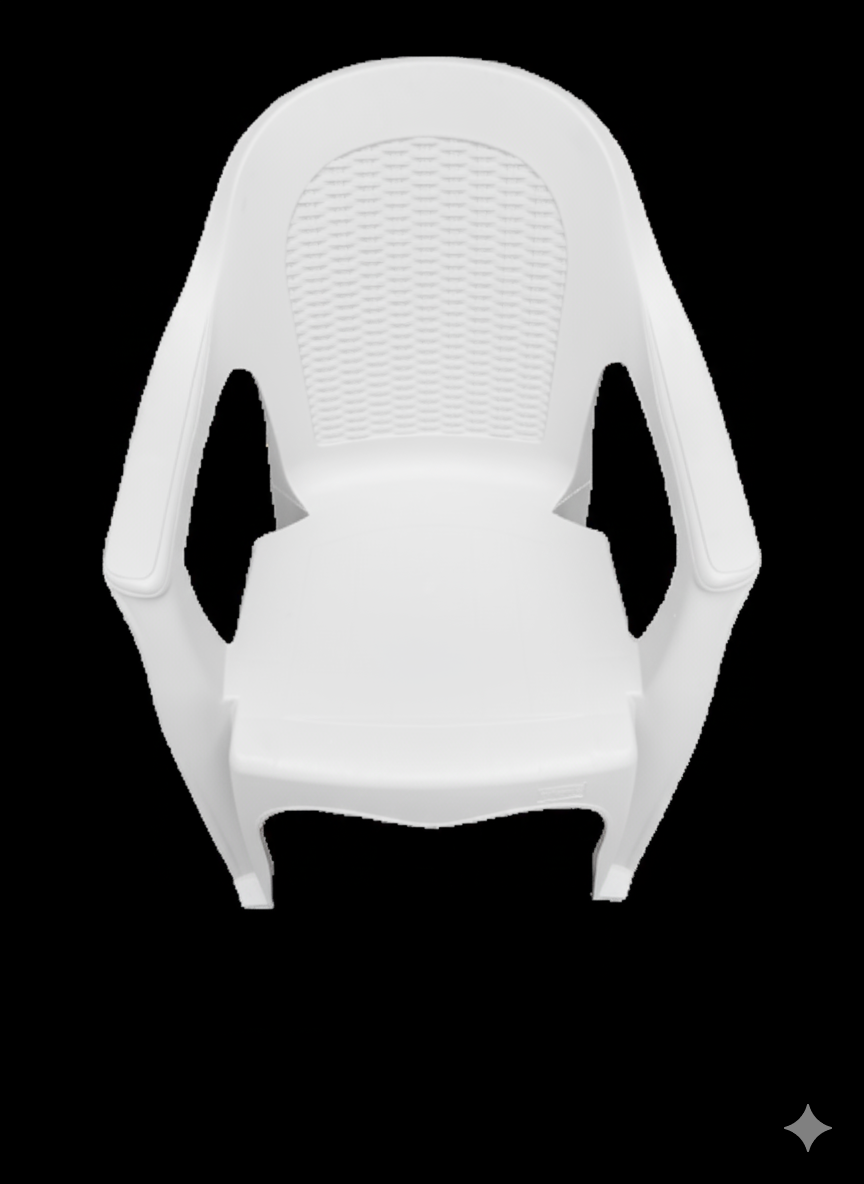 Audi Plastic Chair view 4